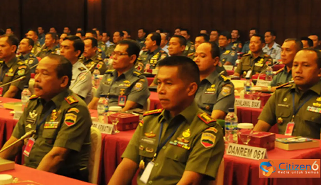 Citizen6, Cilangkap: Teritorial TNI mempunyai tugas agar masyarakat mempunyai kepedulian  dan kepekaan terhadap permasalahan geografi, demografi dan kondisi sosial Indonesia. (Pengirim: Badarudin Bakri)
