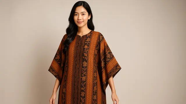 7 Model Tunik Batik Lengan Kelelawar Tren Sekarang 2025, Anggun dan Nyaman