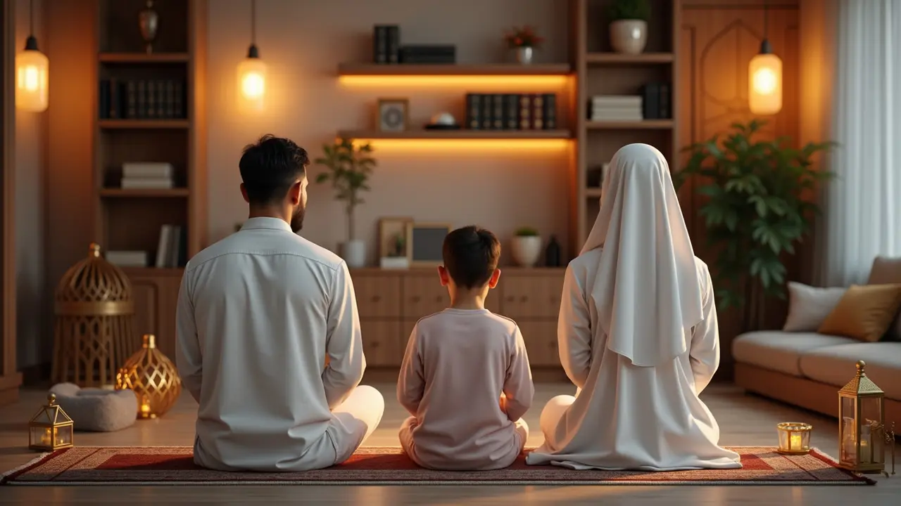 cara sholat tarawih dirumah