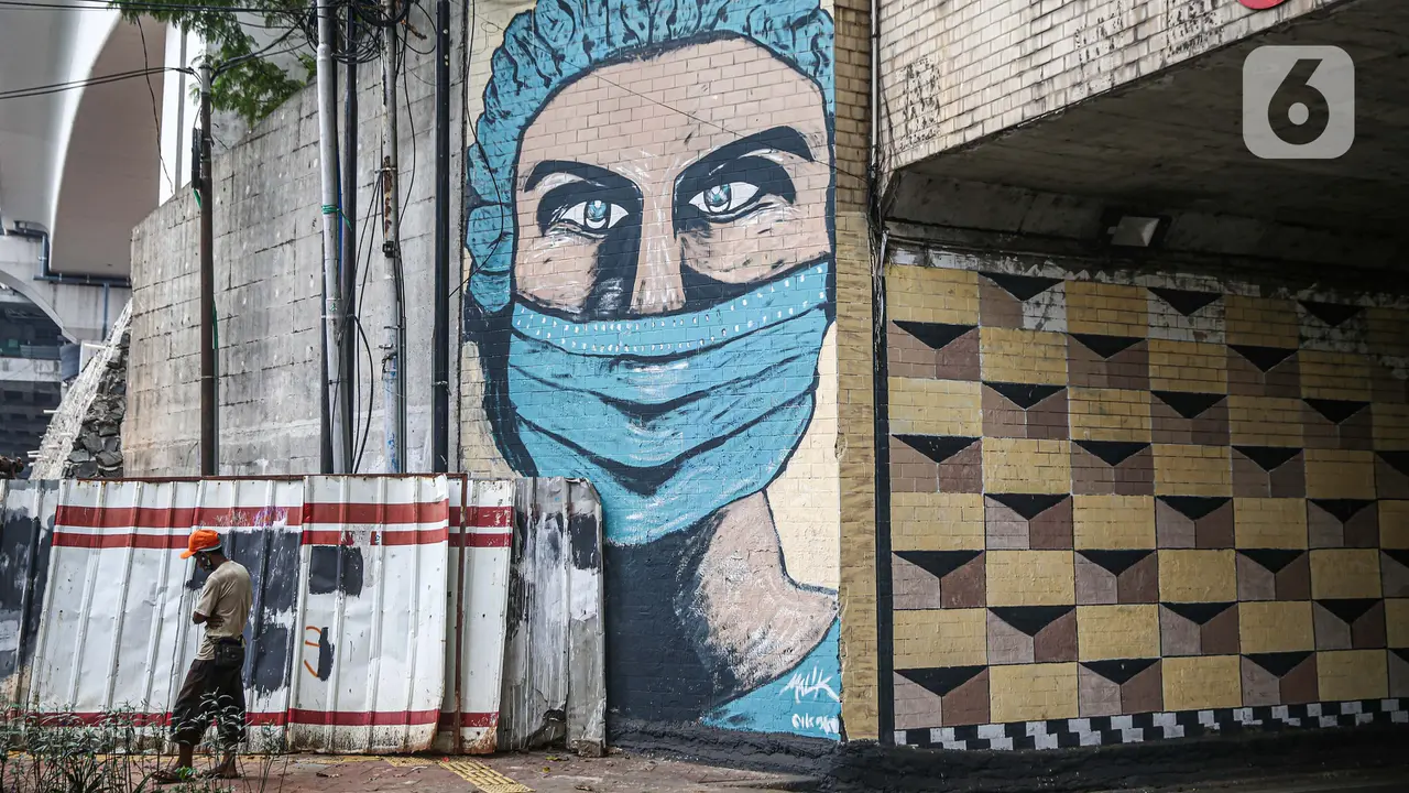Melawan Covid-19 Lewat Mural
