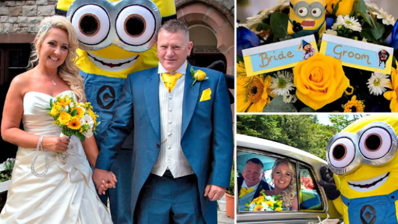 Lucu dan Unik, Pernikahan Bertema Minions