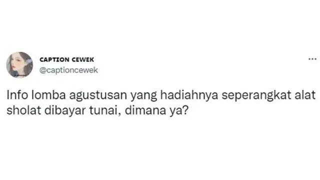6 Tweet Netizen Soal Plesetan Lomba 17 Agustus Ini Bikin Geleng Kepala
