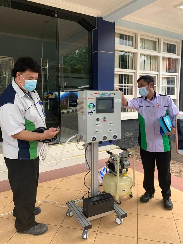 EMTEK Peduli Corona Kembali Menyalurkan Bantuan Ventilator