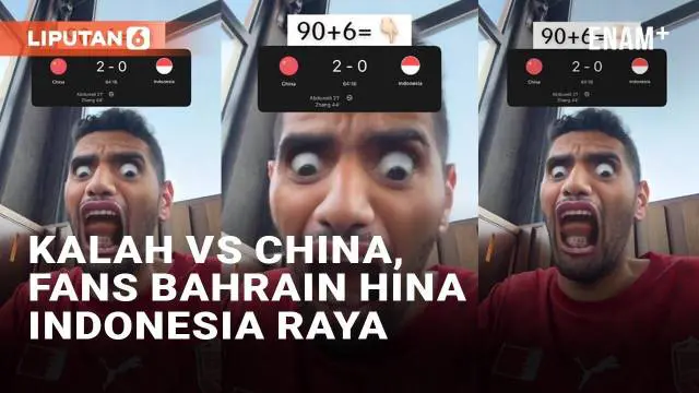 VIDEO: Viral Fans Bahrain Diduga Hina Lagu Indonesia Raya Usai Timnas Tunduk Atas China