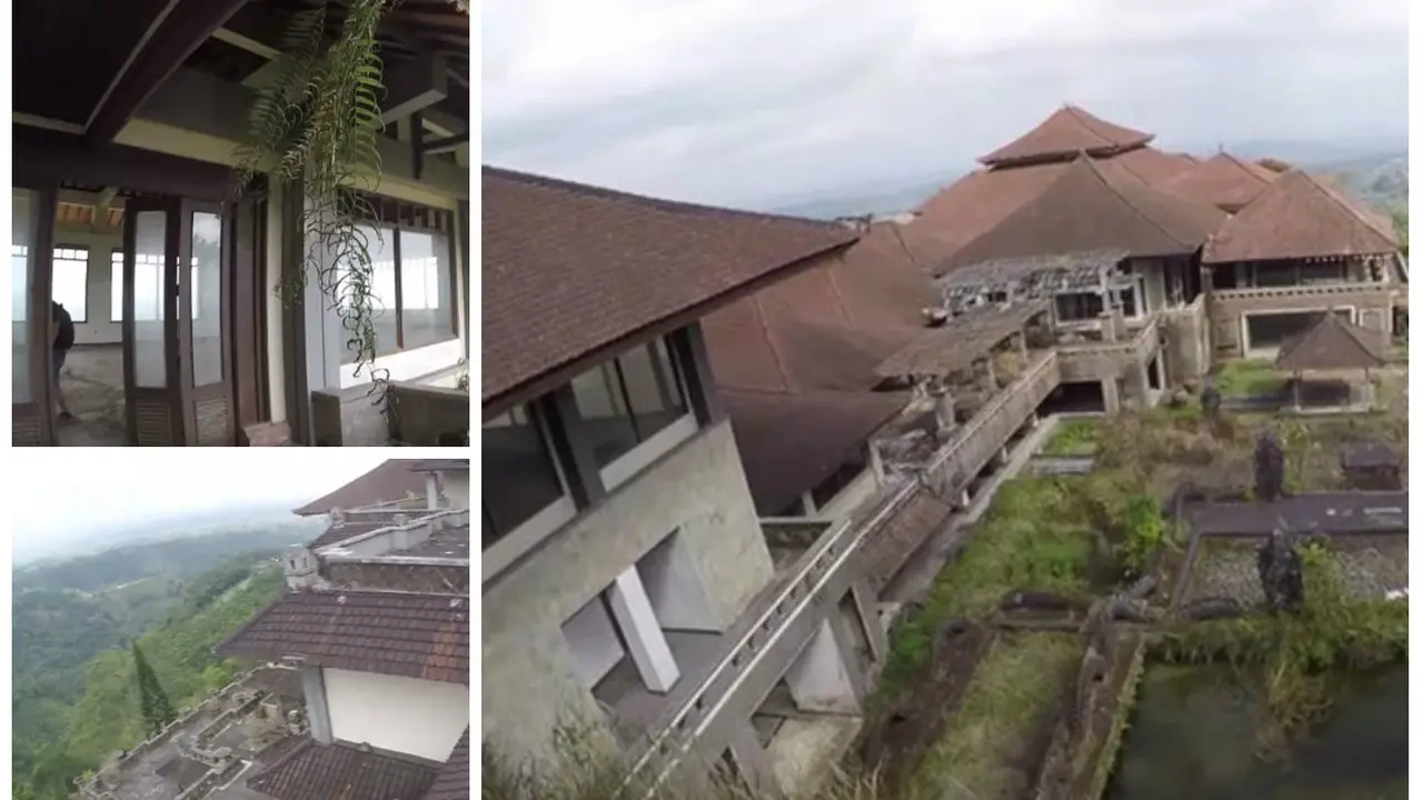Hotel terlantar di Bali terkenal dengan sebutan 'Hotel Istana Berhantu'