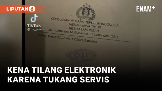 VIDEO: Duh, Wanita Ini Kena Tilang Gegara Tukang Service Motornya