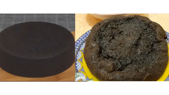 Realita membuat kue