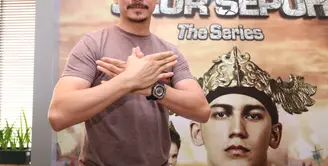 Rumah produksi Sinemart siap menghadirkan Saur Sepuh The Series berbeda dengan versi layar lebarnya. Menurut salah satu pemainnya, Aditya Herpavi sinetron kolosan yang diangkat dari sandiwara radio populer itu bisa sukses. (Adrian Putra/Bintang.com)