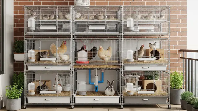 Model Peternakan Urban Farming Multi-Hewan di Lahan Kecil