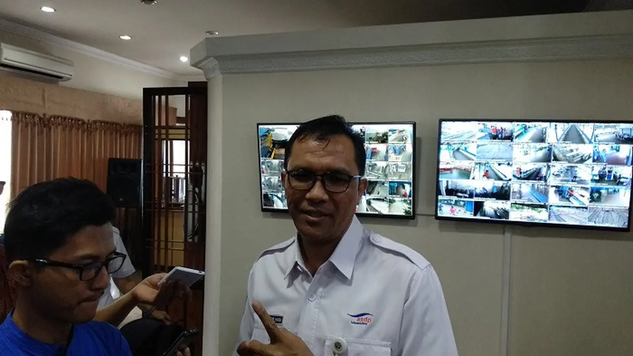 Commercial Director ASDP Yusuf Hadi (Dok Foto: Liputan6.com/Maulandy Rizky Bayu Kencana)