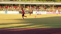 Perseru dan Persija bermain imbang dalam laga seru yang terjadi di Stadion Marora, Serui, Papua, pada Minggu (22/5/2016).