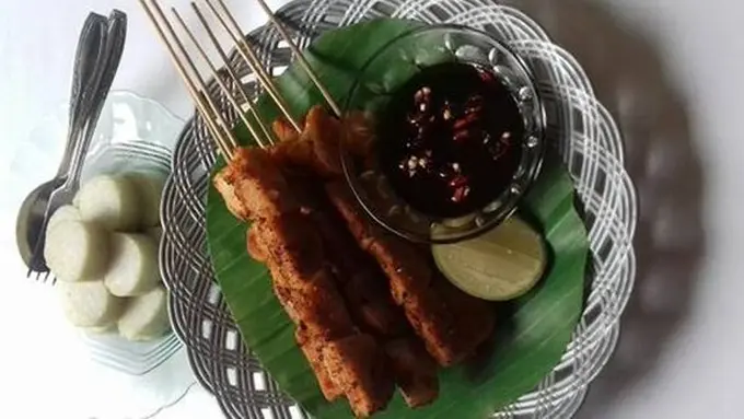 Sate tempe gembus./Copyright cookpad.com/Cicik Ary