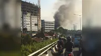 Kebakaran di Kota Bambu Utara, Jakarta Barat (BPBD DKI)