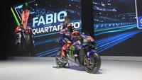 Launching Motor di Jakarta, Ini Jawaban Fabio Quartararo Saat Ditanya Perbedaan Motor Yamaha YZR-M1 dengan Mesin V4 dan Inline 4