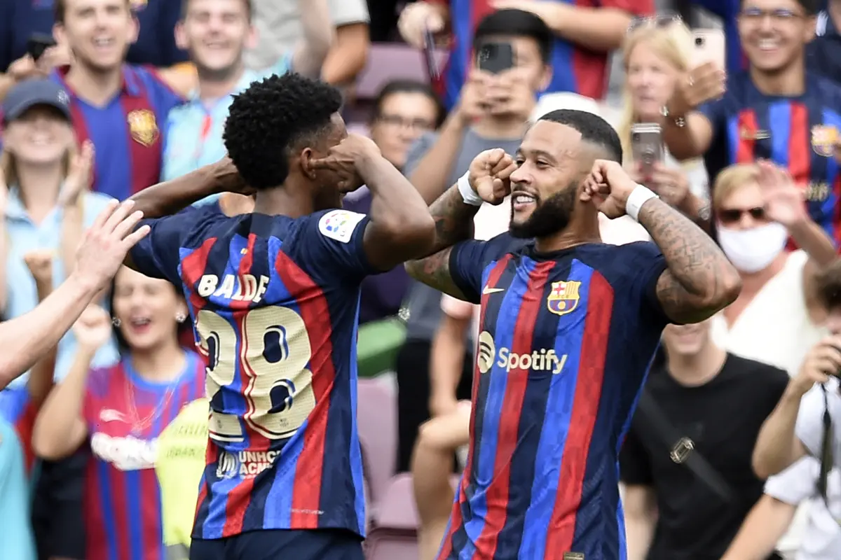 Memphis Depay - Barcelona - Liga Spanyol - 17 Februari 2022