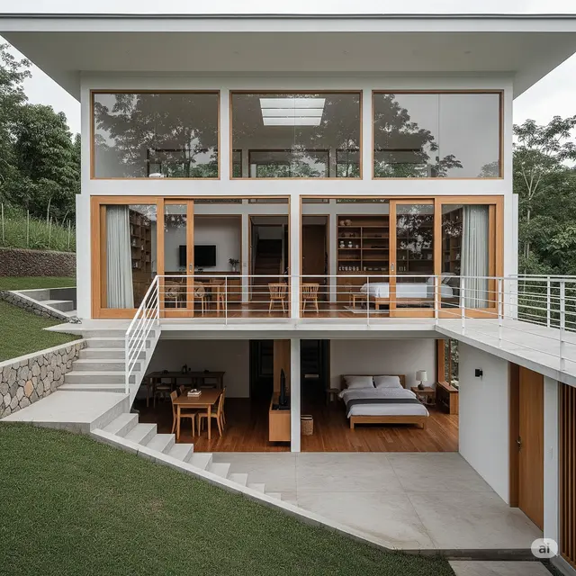 Model Rumah Sederhana Keren. Foto: Gemini