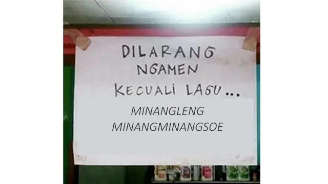 6 Peringatan Dilarang Ngamen Kecuali Lagu Dangdut Ini Kocak