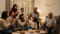 10 Ide Malam Tahun Baru Bersama Keluarga di Rumah, Hangat dan Penuh Kebersamaan