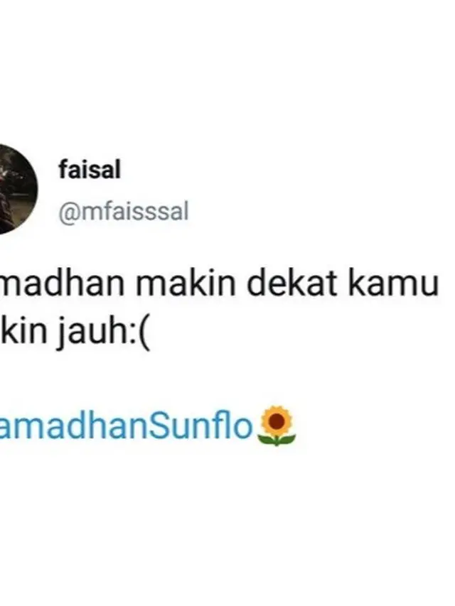 Ramadhan sebentar lagi