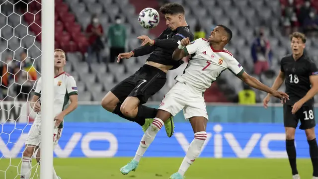 Foto Piala Eropa: Jerman Lolos Dari Lubang Jarum Usai Bermain Imbang Melawan Hungaria di Pertandingan Euro 2020
