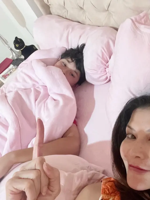 7 Potret Kebersamaan Tamara Bleszynski dan Kenzou, Sedih Sang Ibu Dibully