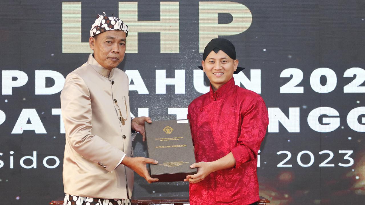 Pemkab Trenggalek Kembali Raih Opini WTP, Berhasil 7 Kali Secara Beruntun