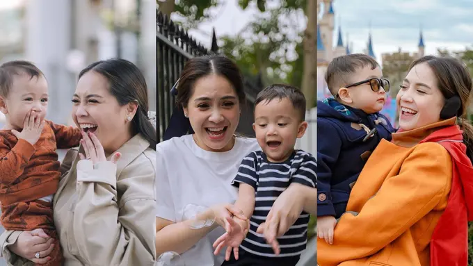 8 Gaya Modis Nagita Slavina Saat Momong Rayyanza yang Tak Pernah Gagal Tuai Pujian