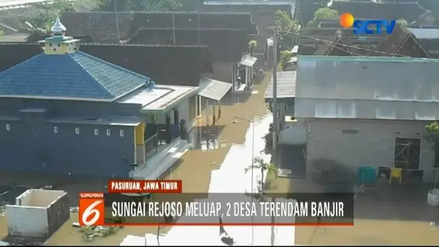 Usai Normalisasi Sungai, Pasuruan Kembali Terendam Banjir