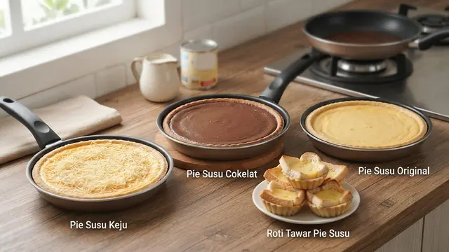Resep Pie Susu Teflon yang Lembut dan Anti Gagal