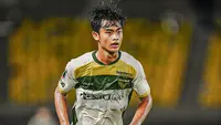 Bek kiri Timnas Indonesia yang kini memperkuat Tokyo Verdy, Pratama Arhan. (Dok. J League)