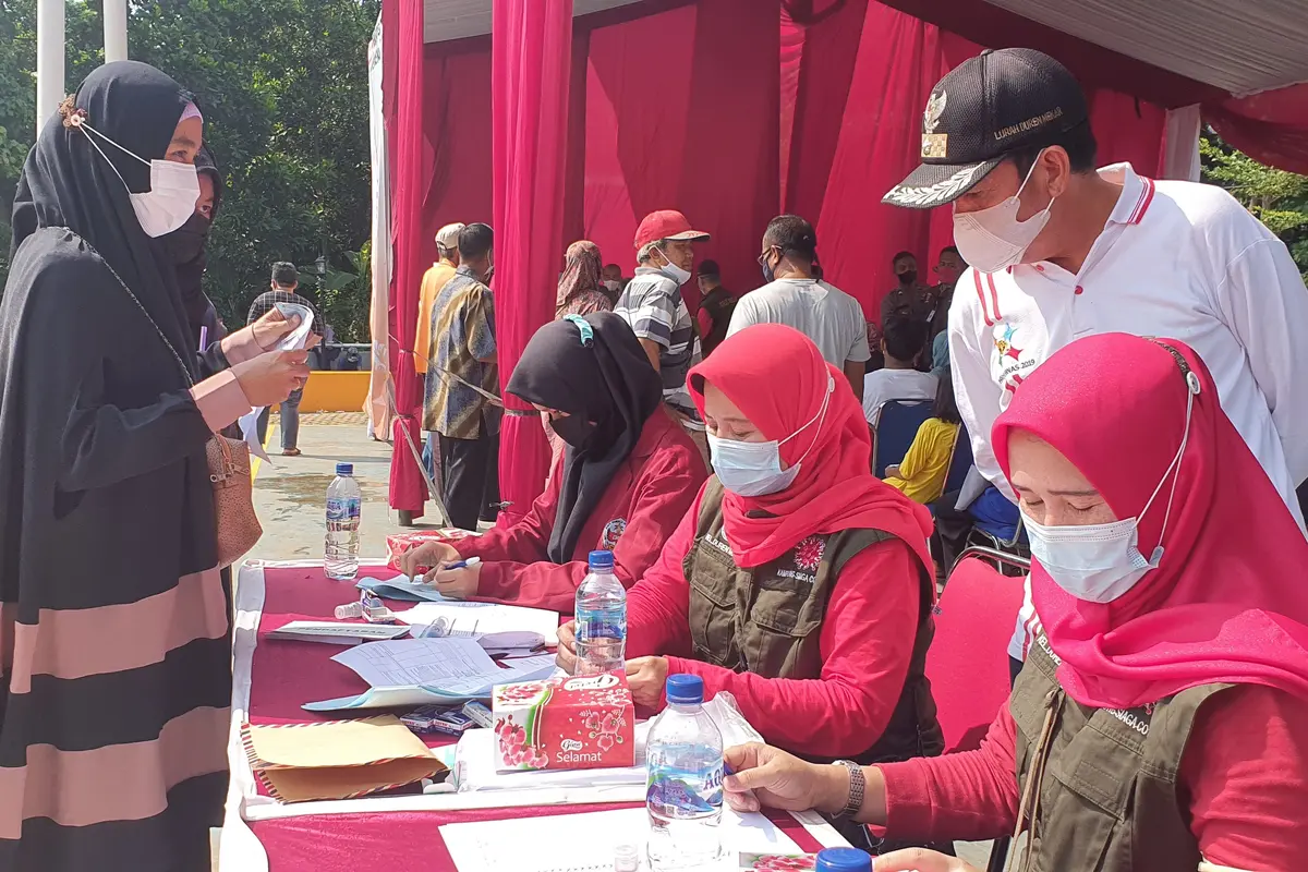 Vaksinasi Covid-19 di Depok baru mencapai 58 persen dari target 1,6 juta.