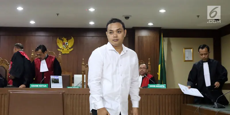 Konsultan Eka Kamaludin Jalani Sidang Dakwaan