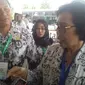 Ketua Umum Persatuan Guru Indonesia, Unifah Rosyidi kecam kasus penganiayaan terhadap guru. Foto: (Ajang Nurdin/Liputan6.com)