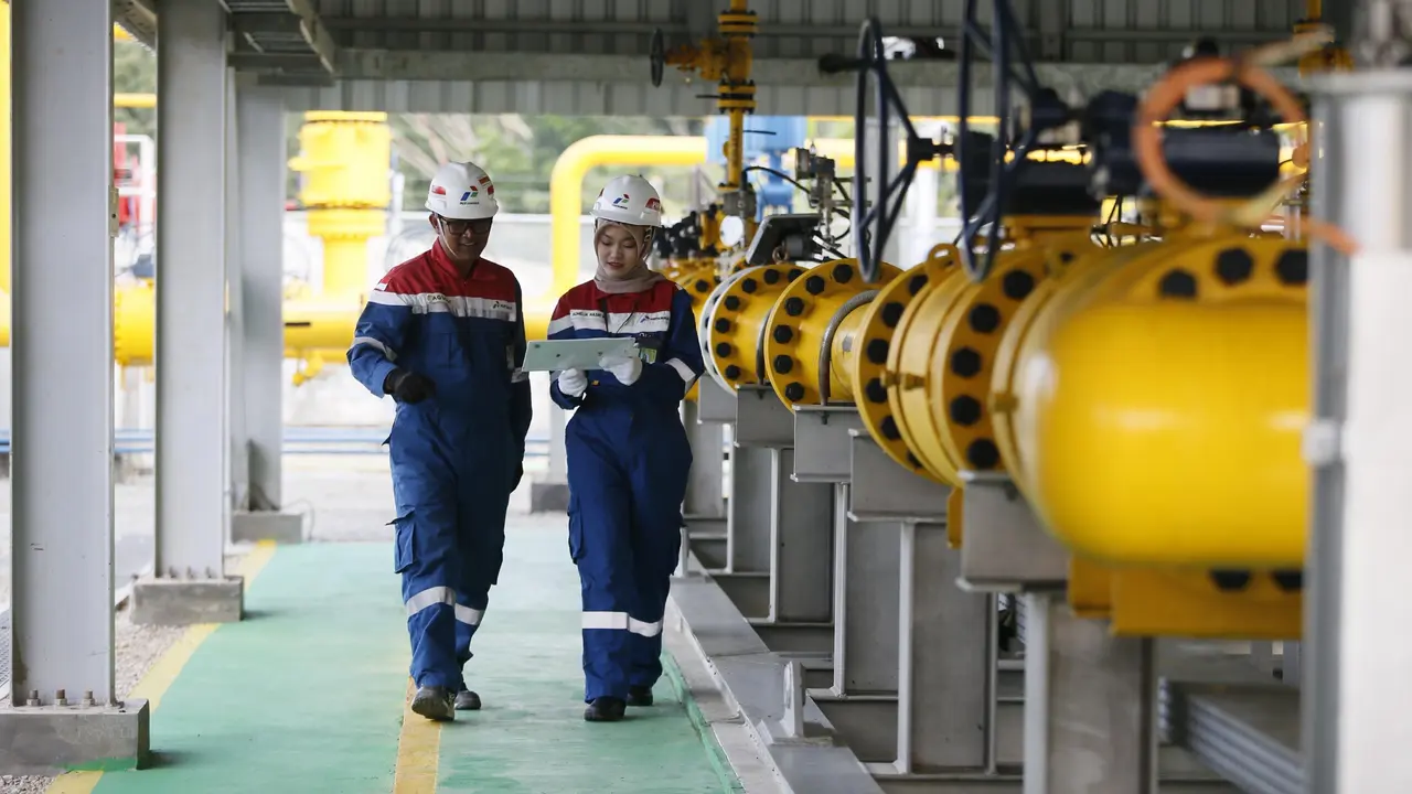 PT Pertamina Gas (Pertagas) berperan dalam mendukung kelancaran operasional RDMP Balikpapan dari sisi suplai gas. Dok Pertamina