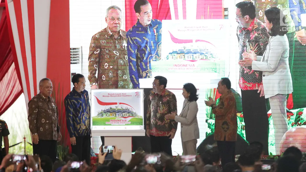Jokowi Buka Indonesia Property Expo 2017