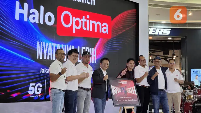 Peluncuran Halo Optima dari Telkomsel. Credit: Liputan6.com/Iskandar