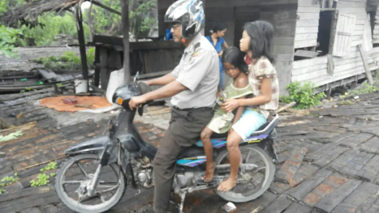 bocah korban gigitan buaya