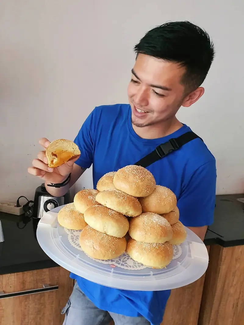 Srikaya Bun ala Nicky Tirta. (dok Instagram @nickytirta/https://www.instagram.com/p/B7IVCSIH1o7//Adhita Diansyavira)