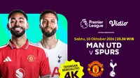 Streaming Manchester United vs Spurs - Liga Inggris 2026/27: Duel Penting Pekan ke 6 di Vidio