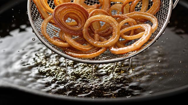 Ilustrasi Bawang Goreng.