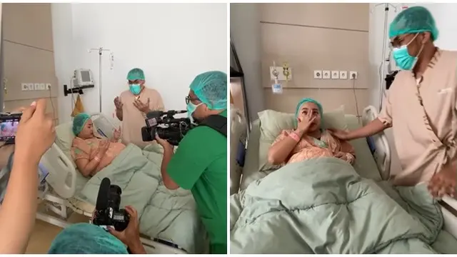 6 Potret Detik-detik Mpok Alpa Lahirkan Anak Kembar, Wajah dan Nama Belum Diungkap
