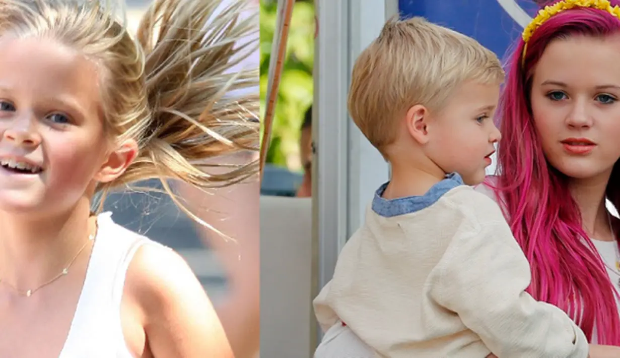 Ava Phillippe (15) merupakan putri dari aktris Reese Witherspoon dan Ryan Phillippe. (via therichest.com)