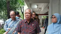 Menteri Pekerjaan Umum dan Perumahan Rakyat (PUPR) Basuki Hadimuljono di Kantor Kementerian PUPR, Sabtu (9/3/2024).