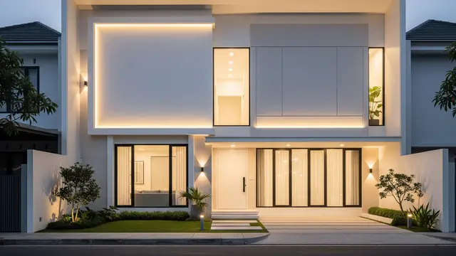 Rumah Konsep Skandinavia Modern (Gemini AI)