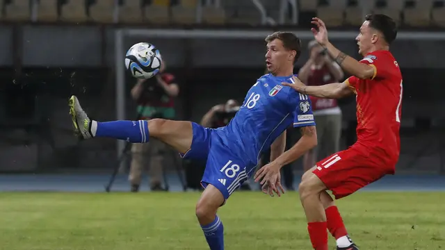 Hasil Kualifikasi Piala Eropa 2024 Italia Vs Makedonia Utara