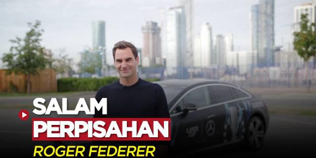 VIDEO: Roger Federer Umumkan Pensiun dari Dunia Tenis