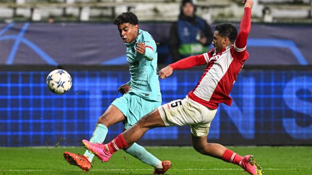 Lamine Yamal - Antwerp Vs Barcelona di Liga Champions 2023/2024