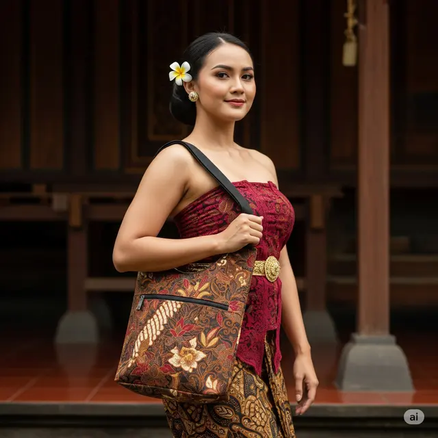 Model Batik Jawa Tas Batik Ethnik