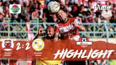 Pertandingan #ShopeeLiga1, antara #MaduraUnited vs #BaritoPutera yang berlangsung di Stadion Gelora Bangkalan, Madura pada hari Sa...