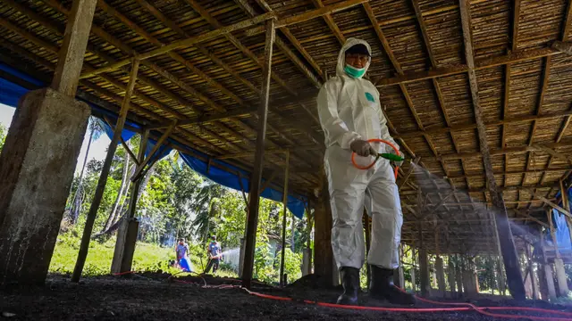 Pemeriksaan Kesehatan Unggas Antisipasi Flu Burung di Aceh Besar
